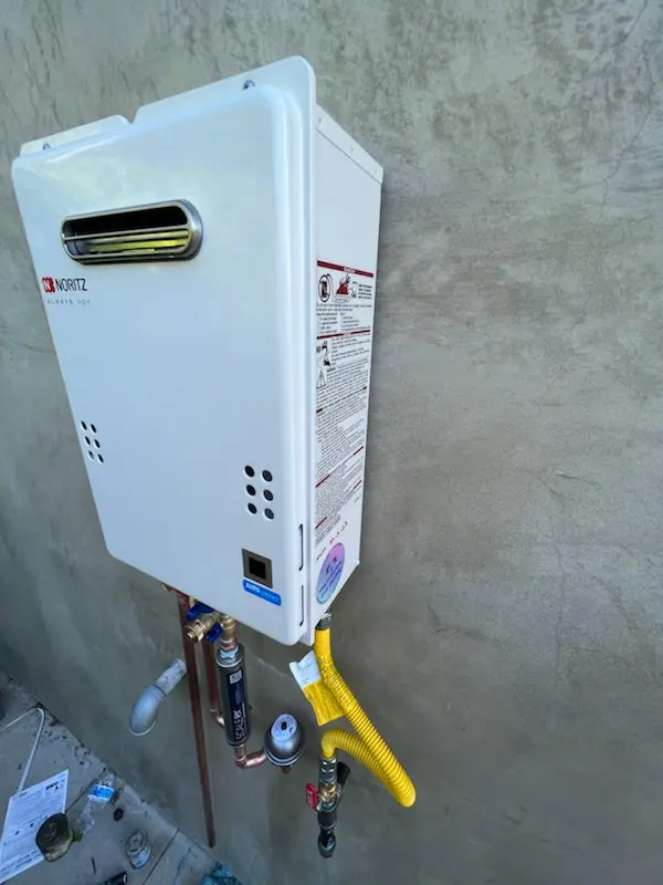 Tankless water heater installation for Ramtown homes